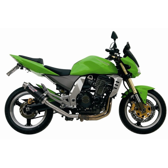 Silencieux double MIVV GP carbone Kawasaki Z1000 2003-2006
