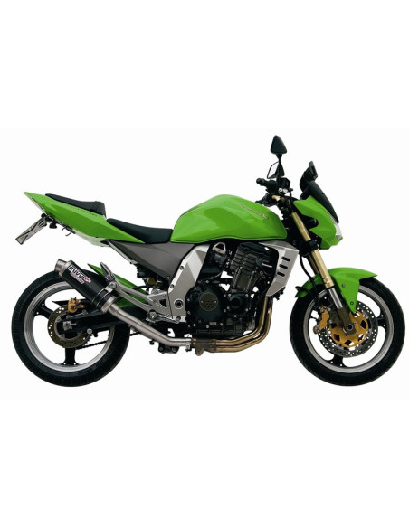 Silencieux double MIVV GP carbone Kawasaki Z1000 2003-2006