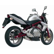 Silencieux MIVV X-Cone inox brossé Kawasaki ER-6N/F 2005-2014