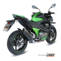 Silencieux MIVV Suono inox noir Kawasaki Z 800 2013-2016