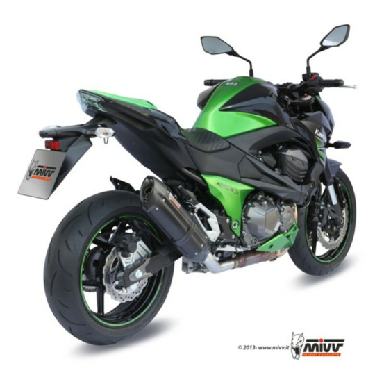 Silencieux MIVV Suono inox noir Kawasaki Z 800 2013-2016