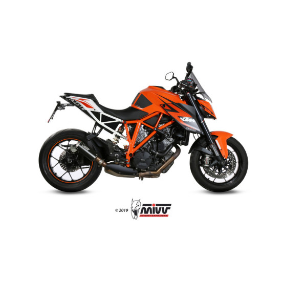 Silencieux d'échappement MIVV MK3 inox noir - inox - KTM 1290 Superduke