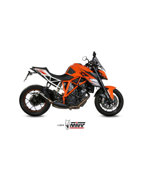 Silencieux d'échappement MIVV MK3 inox noir - inox - KTM 1290 Superduke