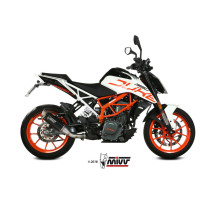 Silencieux d'échappement MIVV GP Pro inox noir - KTM Duke 125-390
