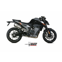 Silencieux d'échappement MIVV Delta Race inox - carbone - KTM Duke 790 - 890