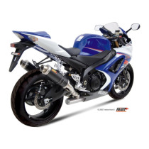Silencieux double MIVV GP carbone SUZUKI GSX-R1000 2007-2008