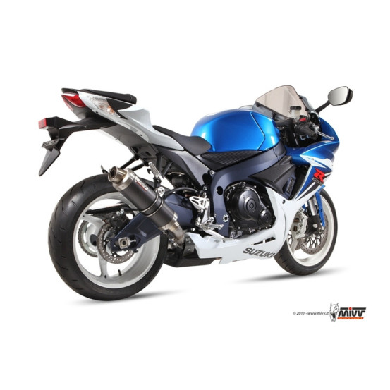 Silencieux MIVV GP carbone Suzuki GSX-R600/GSX-R750 2011-2016