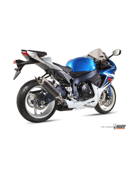 Silencieux MIVV GP carbone Suzuki GSX-R600/GSX-R750 2011-2016