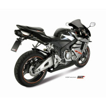 Silencieux MIVV Suono inox Honda CBR600RR 2005-2006 position sous selle
