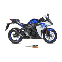 Silencieux d'échappement MIVV GP inox noir - inox - Yamaha YZF R3