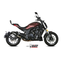 Silencieux d'échappement MIVV MK3 carbone - inox - Benelli 502C
