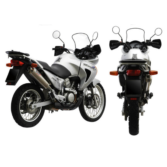 Silencieux MIVV Oval inox Honda XL650V Transalp 2000-2004
