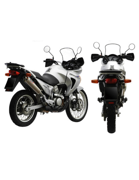 Silencieux MIVV Oval inox Honda XL650V Transalp 2000-2004