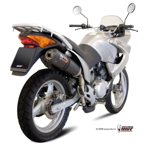 Silencieux MIVV Oval carbone complet Honda XL125V Varadero 2007-2016