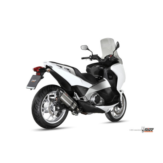 Silencieux MIVV Suono inox Honda INTEGRA/NC 700/750 S/X 2012-2016