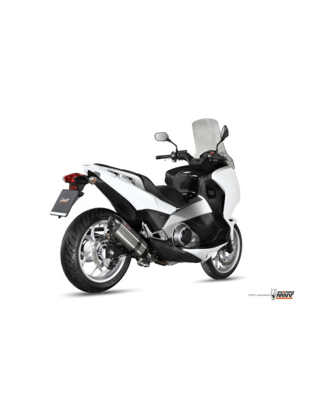 Silencieux MIVV Suono inox Honda INTEGRA/NC 700/750 S/X 2012-2016