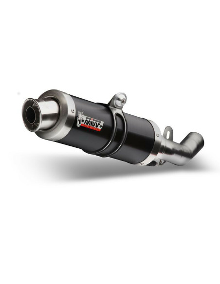 Silencieux MIVV GP inox noir Kawasaki ZX-6R 636/ZX-6RR 2003-2004