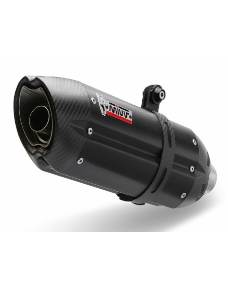 Silencieux d'échappement MIVV Suono inox noir - carbone - KTM 1290 Superduke GT