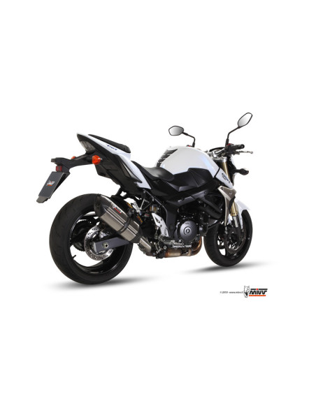 Silencieux MIVV Suono inox Suzuki GSR 750 2011-2016
