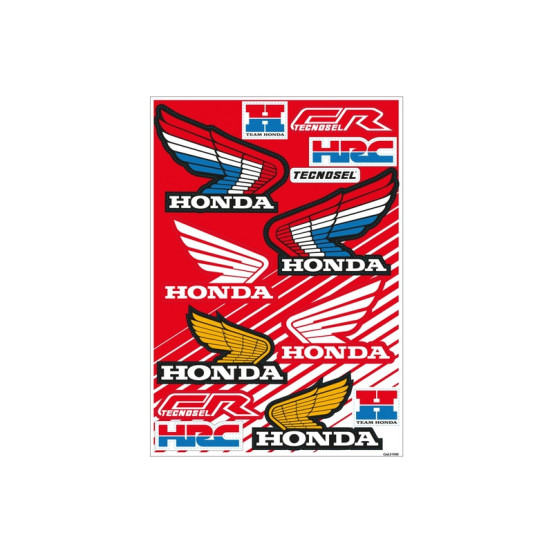 Kit Stickers Tecnosel Honda vintage Universel