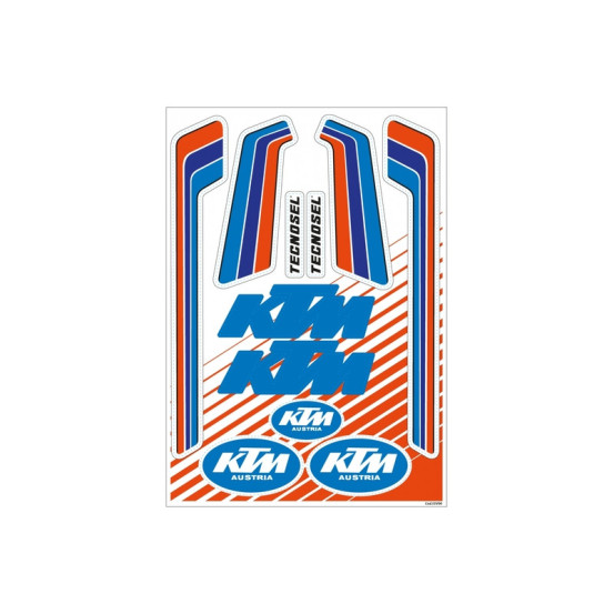 Kit Stickers Tecnosel Ktm vintage Universel