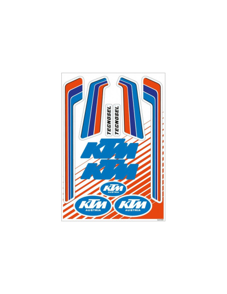 Kit Stickers Tecnosel Ktm vintage Universel