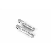 Jeu de repose pieds et adaptateurs GILLES TOOLING - Argent - Husqvarna 701 Vitpilen 2018-2020 KTM 790 Duke 2017-2020 890 Duke..