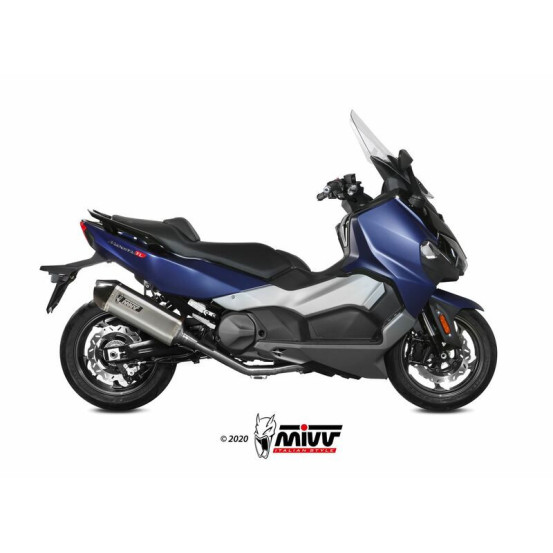 Ligne complète d'échappement MIVV Speed Edge - SYM Maxsym 500 TL