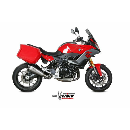 Silencieux d'échappement MIVV Delta Race Inox - carbone - BMW F900XR