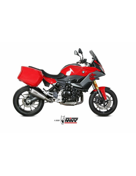 Silencieux d'échappement MIVV Delta Race Inox - carbone - BMW F900XR