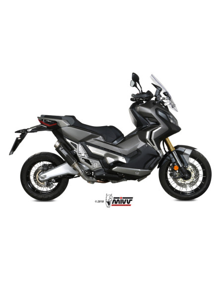 Silencieux d'échappement MIVV GP Pro carbone - inox - Honda X-ADV 750
