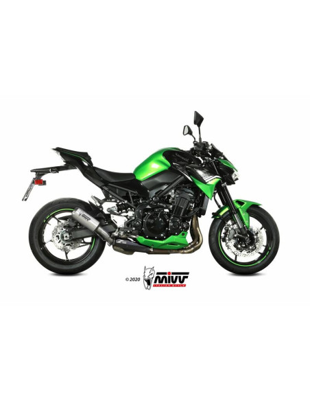 Silencieux d'échappement MIVV MK3 inox - inox - Kawasaki Z900