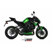 Silencieux d'échappement MIVV Double Gun inox noir - Kawasaki Z900