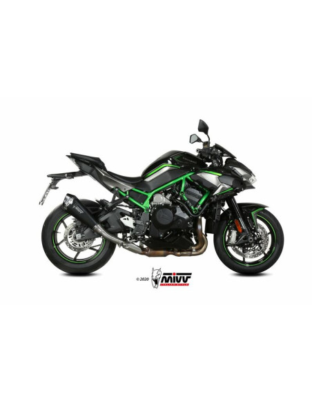 Silencieux d'échappement MIVV Delta Race - Kawasaki 1000 Z H2 - SE 2020-2021