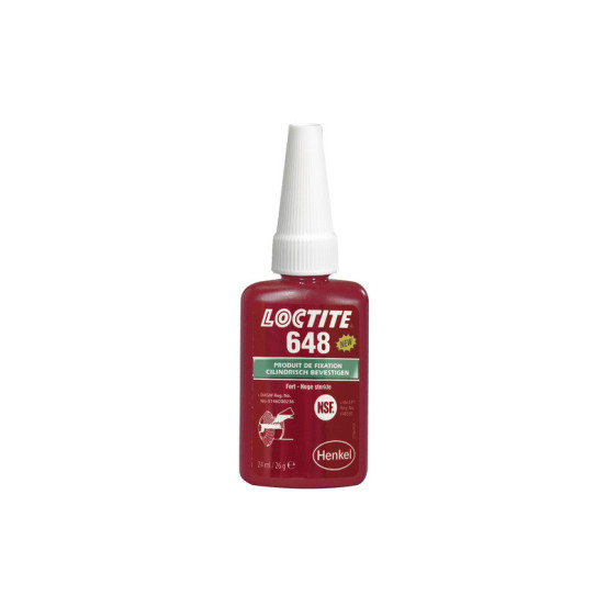 Loctite 648 Bloc Presse fixation des emmanchements (24ml)