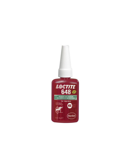 Loctite 648 Bloc Presse fixation des emmanchements (24ml)