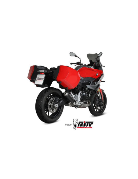 Silencieux d'échappement MIVV X-M1 - inox noir-inox BMW F 900 XR