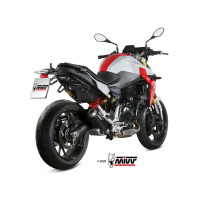 Silencieux d'échappement MIVV X-M1 - inox noir-inox BMW F900R