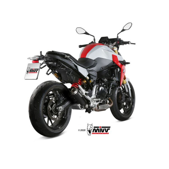 Silencieux d'échappement MIVV X-M1 - inox noir-inox BMW F900R