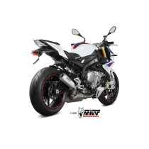 Silencieux d'échappement MIVV X-M1 - titane-inox BMW S1000R