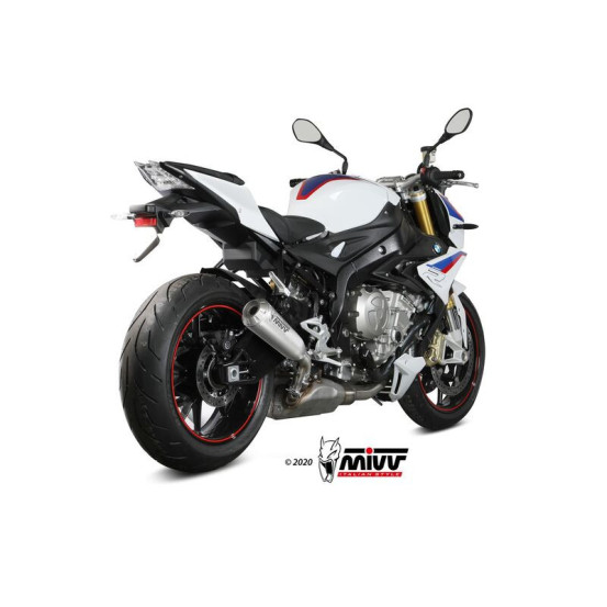Silencieux d'échappement MIVV X-M1 - titane-inox BMW S1000R