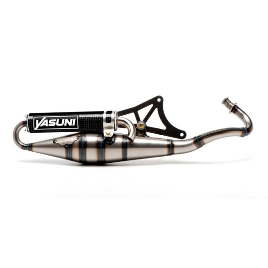 Pot d'échappement YASUNI Z Piaggio Zip/Typhoon/NRG/Gilera Runner carbone
