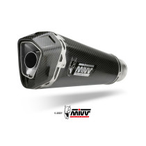 Ligne complète d'échappement MIVV Delta Race - carbone - Yamaha MT-09-SP-FZ-09