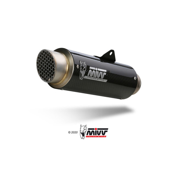 Ligne complète d'échappement MIVV GP Pro - carbone-inox - Yamaha MT-09-SP-FZ-09