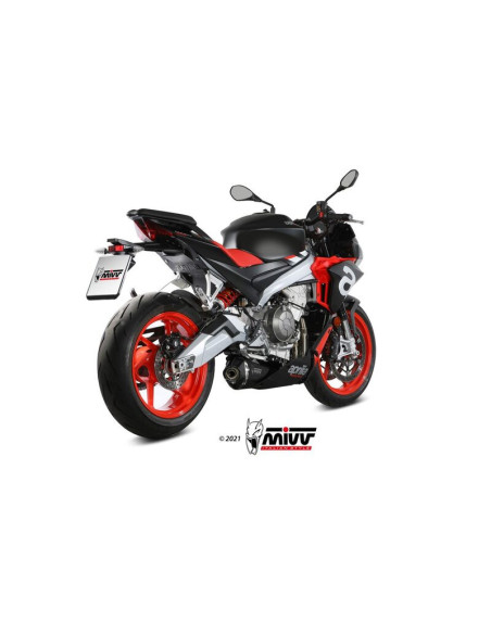 Ligne complète d'échappement MIVV Delta Race - Aprilia