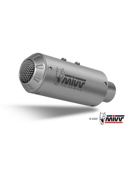 Ligne complète d'échappement MIVV MK3 - Honda CB 125 R 2021