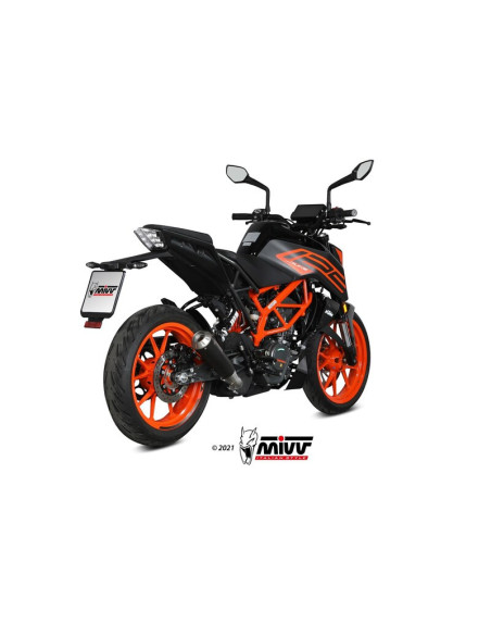 Silencieux d'échappement MIVV X-M1 - KTM 125 Duke 2021