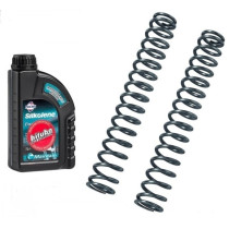 Kit ressorts de fourche BITUBO + huile FUCHS 500 T-Max 2004-2007