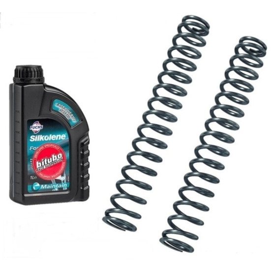 Kit ressorts de fourche BITUBO + huile FUCHS 500 T-Max 2004-2007