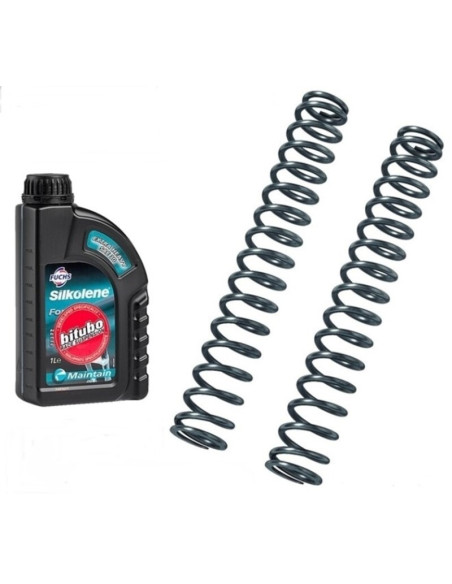 Kit ressorts de fourche BITUBO + huile FUCHS 500 T-Max 2004-2007